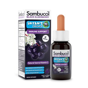  Sambucol Black Elderberry Immune Support Infant Drops, .68 OZ 