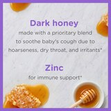 Zarbee's Naturals Baby Cough Syrup + Immune with Honey, Natural Cherry Flavor, 2 Fl Oz, thumbnail image 3 of 9