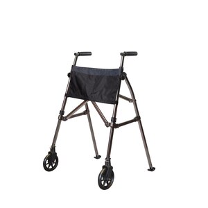 Stander EZ Fold-N-Go Walker, Black Walnut , CVS