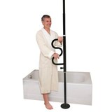 Stander Security Pole and Curve Grab Bar, thumbnail image 2 of 5