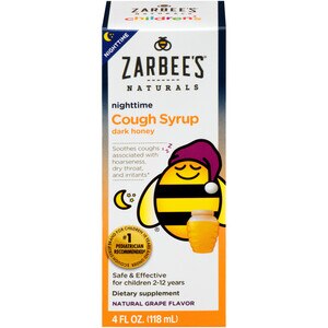 Zarbee S Baby Cough Syrup Dosage Chart