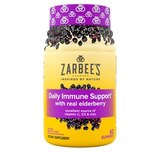 Zarbee's Daily Immune Support* Gummies with Real Elderberry, Vitamins A, C, D, E, & Zinc, 60 CT, thumbnail image 1 of 9