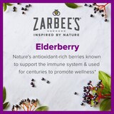 Zarbee's Daily Immune Support* Gummies with Real Elderberry, Vitamins A, C, D, E, & Zinc, 60 CT, thumbnail image 4 of 9