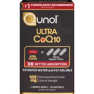 Qunol Ultra CoQ10 Softgels 100mg