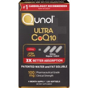 Qunol Ultra CoQ10 en cápsulas blandas, 100 mg