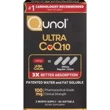 Qunol Ultra CoQ10 Softgels 100mg, thumbnail image 1 of 5