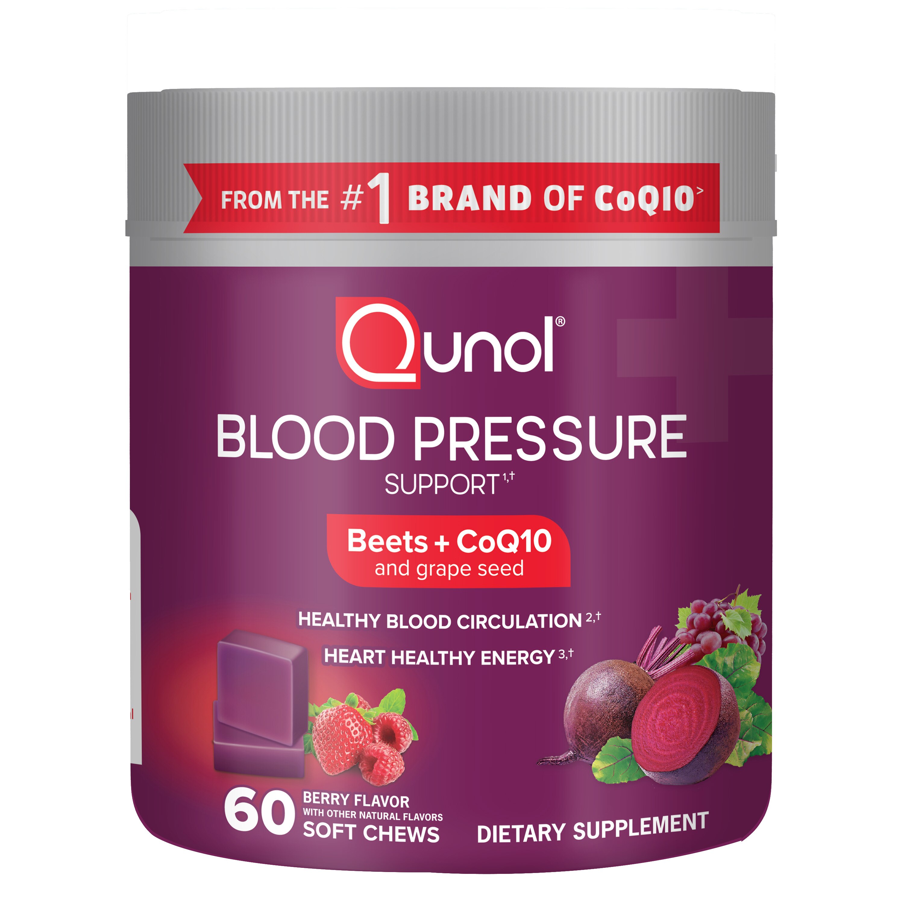 Qunol Bloodpressure Support Chews, 60 Ct , CVS