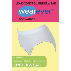  Wearever Women's Seamless Incontinence Panty 
