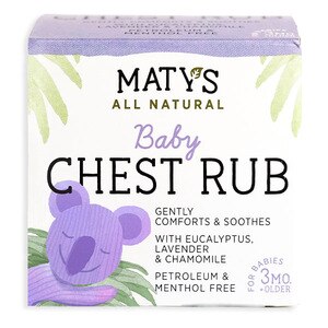 Maty's All Natural - Ungüento pectoral para bebé