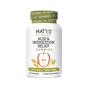 Maty's All Natural Acid & Indigestion Relief Gummies, 60 CT