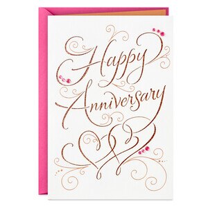 Hallmark Signature Anniversary Card For Couple (Happy Anniversary) E15 , CVS