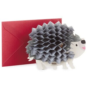 Hallmark Pop Up Birthday Card (3D Honeycomb Hedgehog) E2 , CVS