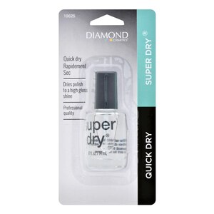 Diamond Cosmetics Quick Dry Nail Top Coat, High Gloss, 0.37 Oz , CVS