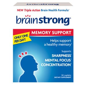 Brainstrong Memory Support Caplets, 30 CT