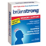 Brainstrong Memory Support Caplets, 30 CT, thumbnail image 3 of 9