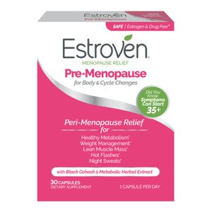 Estroven Perimenopause Relief & Weight Management Supplement Capsules, 30 Ct , CVS