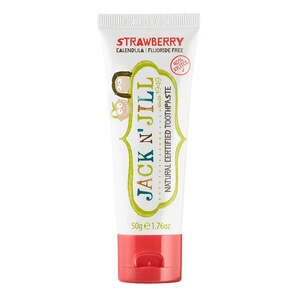Jack N' Jill Jack 'N Jill Natural Certified Fluoride-Free Toothpaste, Ages 6 Months+, Strawberry, 1.76 Oz , CVS