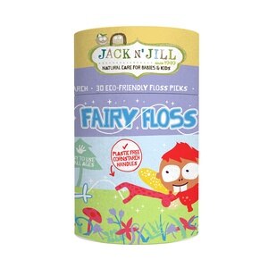 Jack N' Jill Jack 'N Jill Kids Fairy Floss, Ages 3+, 30 Floss Picks - 30 Ct , CVS
