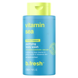 b.fresh Vitamin Sea Ocean Fressssh Purifying Body Wash, 16 OZ