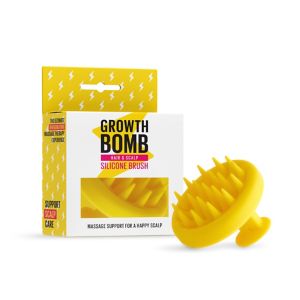 Growth Bomb Silicone Scalp Brush, Yellow - 5.9 Oz , CVS