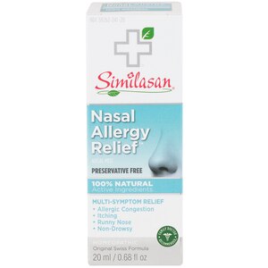 Similasan - Vapor nasal homeopático para alivio de la alergia, 0.68 oz