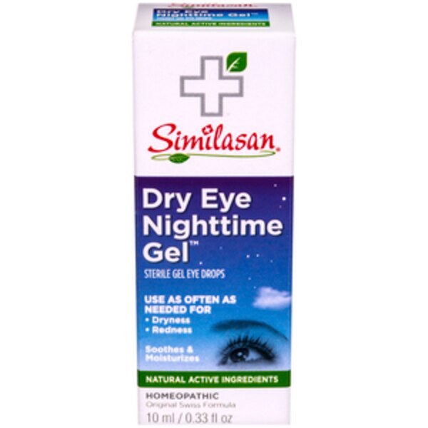 Similasan Dry Eye Nighttime Gel Eye Drops 0.33 fl oz Recoja HOY en la