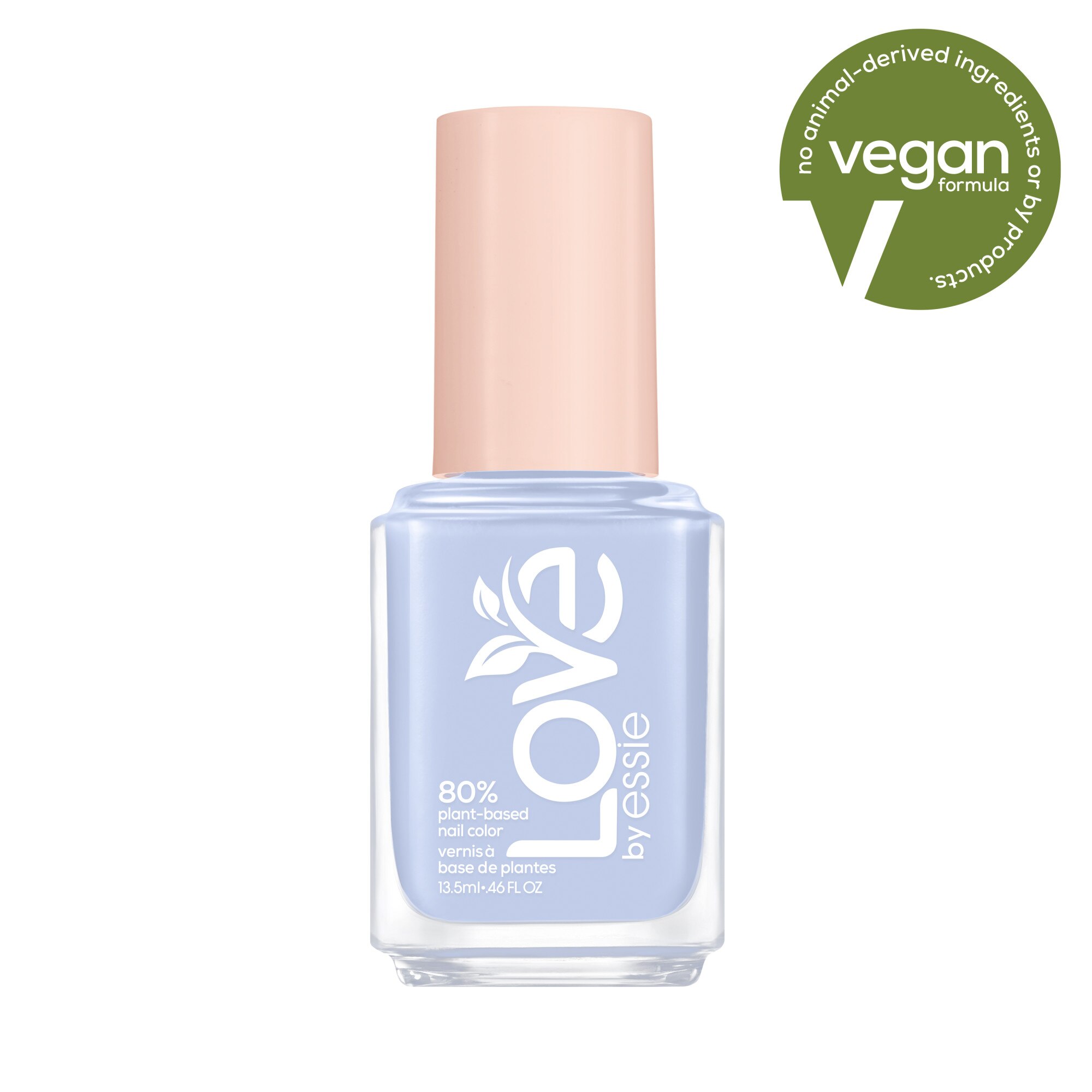 LOVE by Essie 80 percent plant-based nail polish, vegan, pink, Get It Girl,  0.46 fl oz, Putting Myself First - CVS Pharmacy