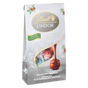 Lindt Truffles, Milk Chocolate, Milk with White - 2 truffles, 0.8 oz