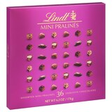 Lindt Mini Pralines, Assorted Chocolate Pralines with Premium Filling Box, 6.2 oz, thumbnail image 1 of 6