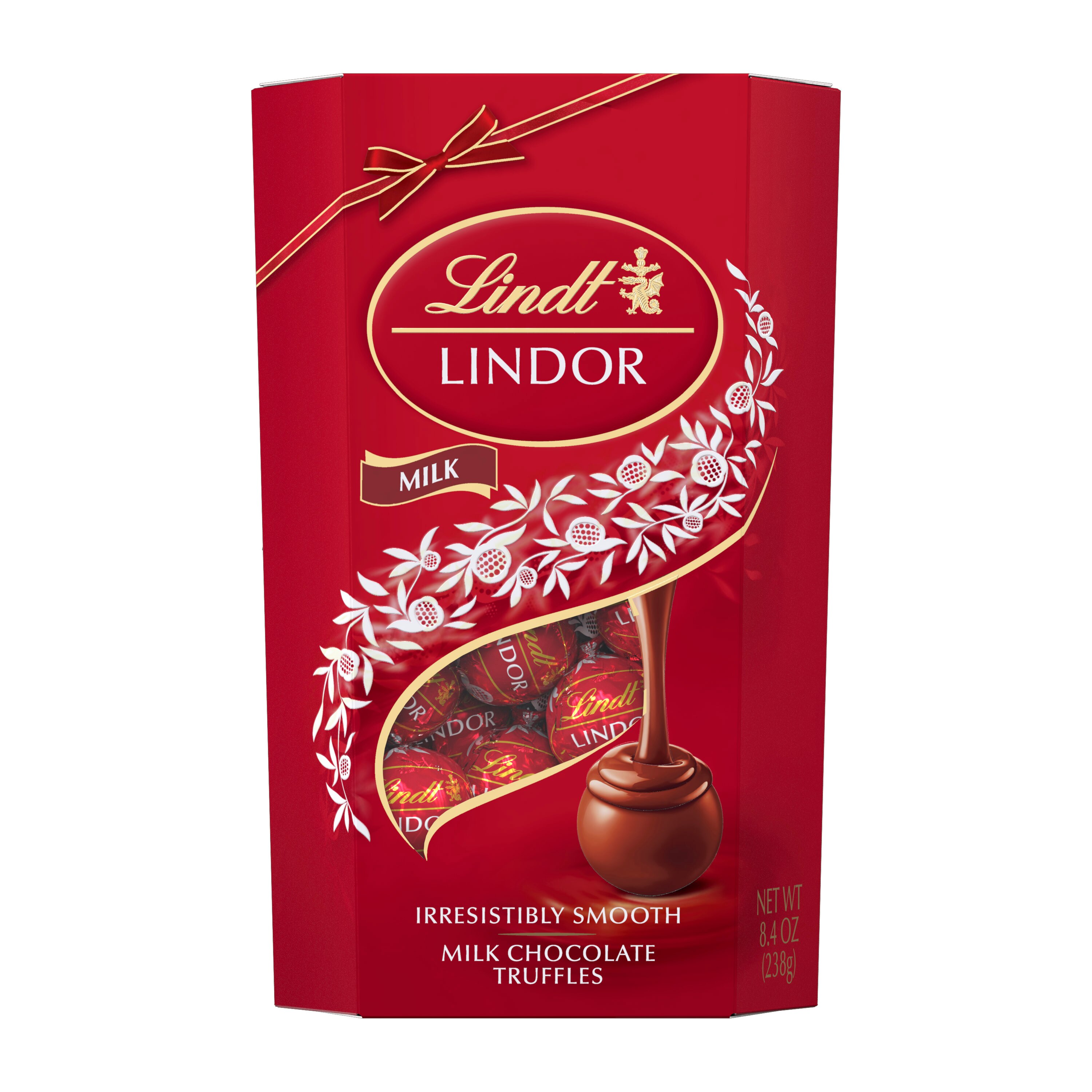 Lindt Lindor Milk Chocolate Candy Truffles Gift Box, 8.4 oz | CVS