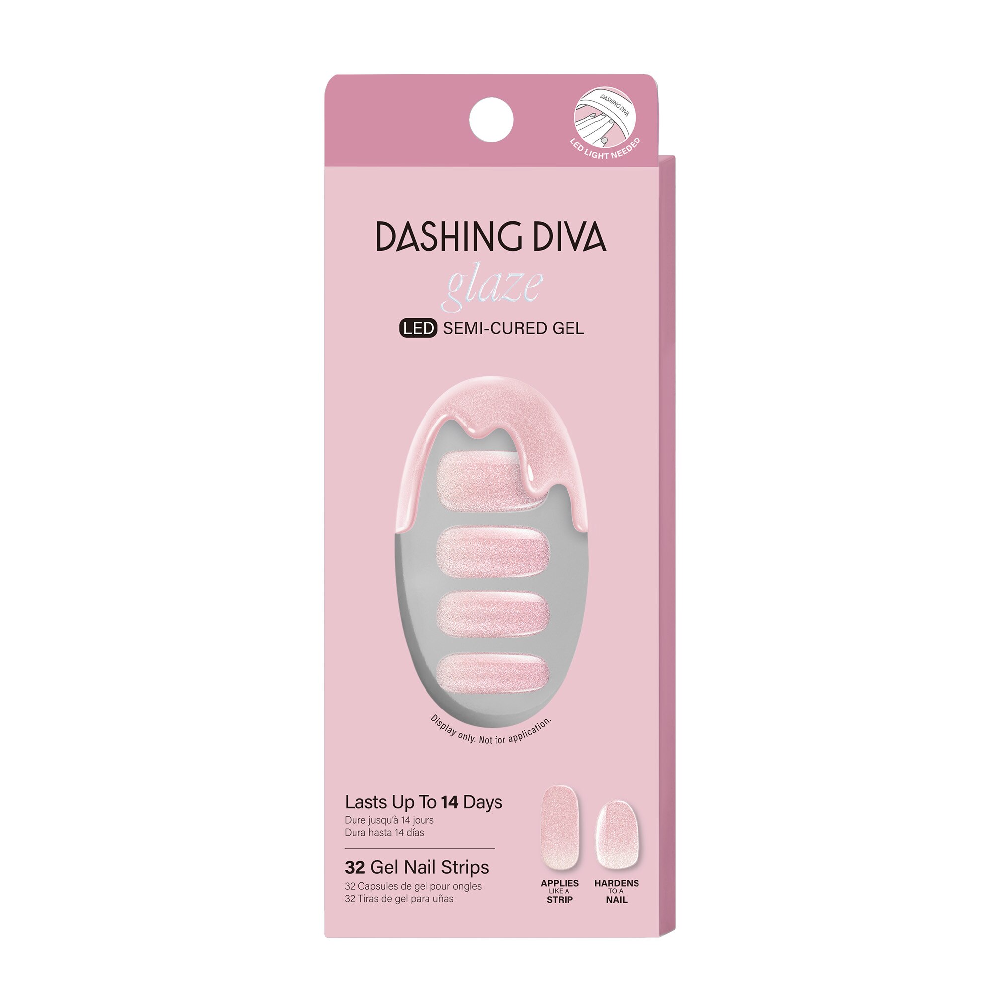 Dashing Diva Glaze Gel Art Studio False Nails, BALL - 32 Ct , CVS