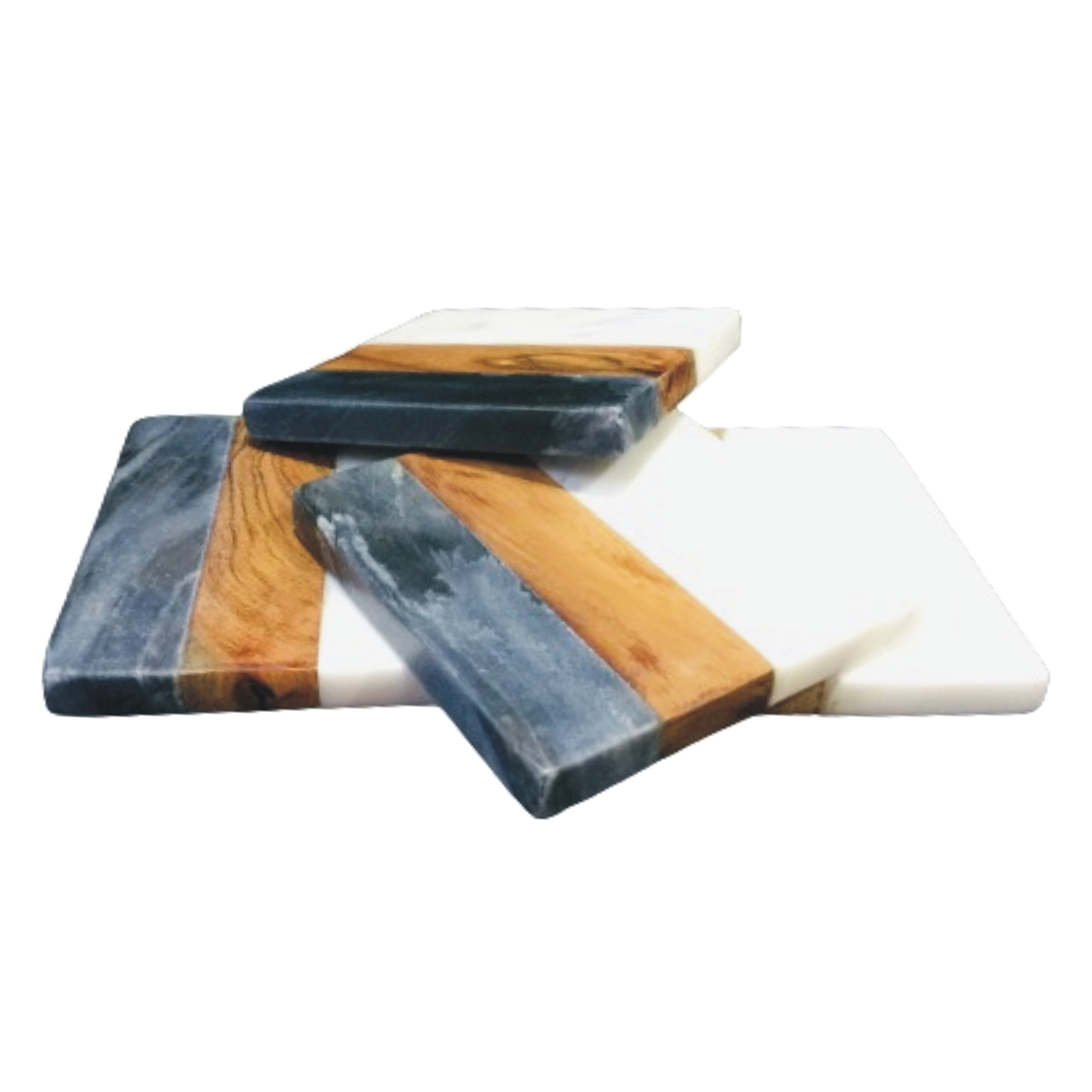 Young's Inc. Young's Wood Marble Coaster, 4 Ct , CVS