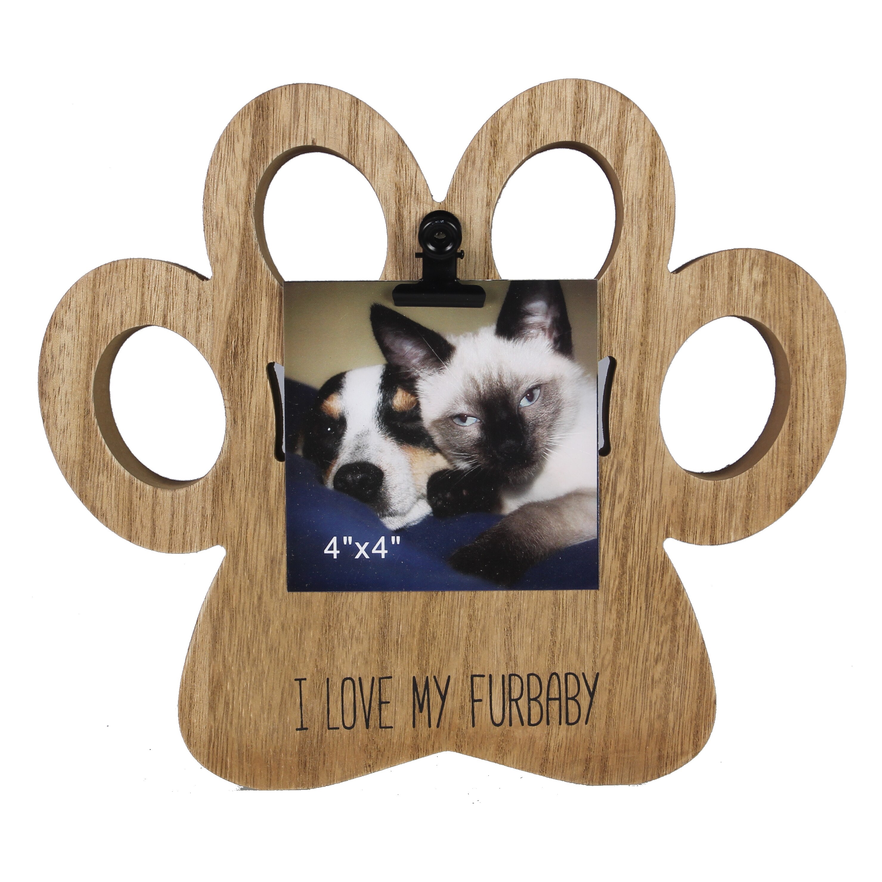 Young's Inc. Young's Frame Paw Shape Wooden Finish , CVS