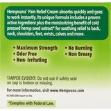 Hempvana Maximum Strength Pain Relief Cream, 4 OZ, thumbnail image 4 of 7