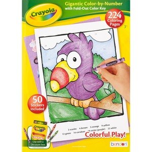 Bendon Number Gigantic Crayola Color Activity Book