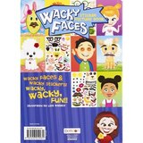 Wacky Faces Create A Face Sticker Activity Book, thumbnail image 2 of 2