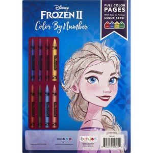 Total 24 Crayons 3 Coloring Activity Books Bundle 3 Pack Disney Princess Crayons - TG-06 Bendon Inc.. Color and Play Disney Princess Come to Life! 