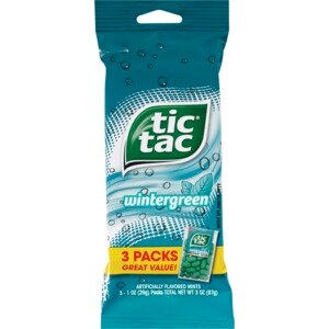 Tic Tac Wintergreen Mints, 3 Pack