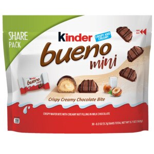  Kinder Bueno Mini Share Size Pack, 5.7 OZ 