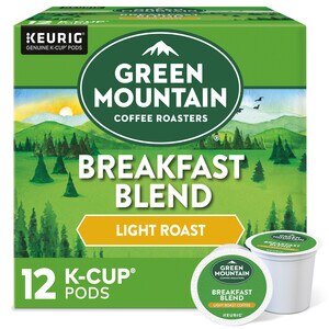 Green Mountain Coffee K-Cup Breakfast Blend , 12 Ct , CVS