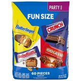 Butterfinger, Crunch, 100 Grand and Baby Ruth Assorted Fun Size Candy, 37.2 oz, thumbnail image 1 of 6