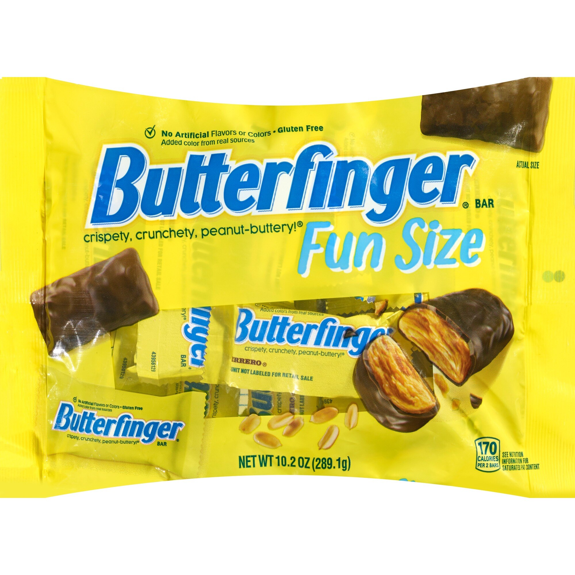 Butterfinger - Barras, Fun Size, 10.2 oz