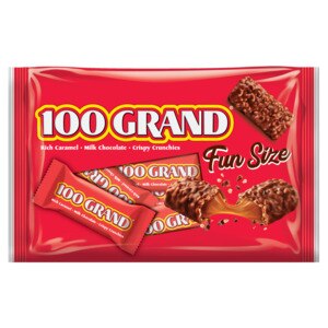 100 Grand Fun Size Candy Bag, 10 OZ