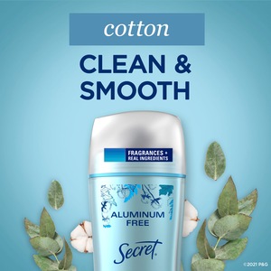 Secret Free Cotton, 2.4 OZ | Pick Up Store at CVS