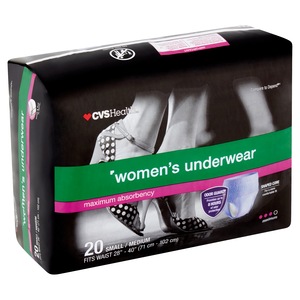 Meijer Underwear for Women, Maximum Absorbency, Small/Medium, 60