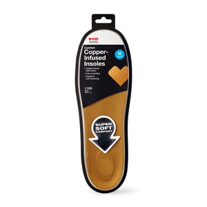 CVS Health Men s Copper Foam Insoles Sizes 7 13 1 Pair