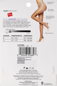 Style Essentials by Hanes Body Shaper Pantyhose