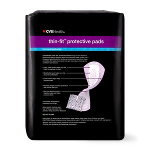 CVS Health Thin-fit Incontinence and Postpartum Pads for Women Extra Heavy  Absorbancy