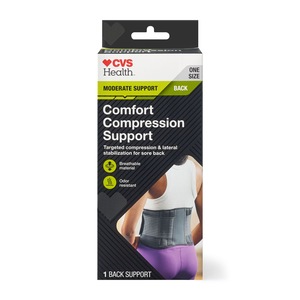 CVS Health Moderate Support Back Comfort Compression Support