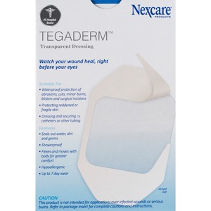 Nexcare Tegaderm Waterproof Transparent Dressing